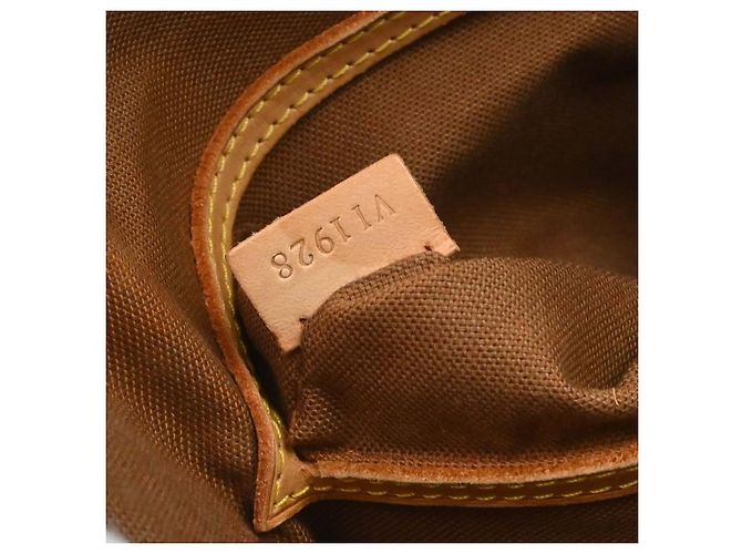 Borsa Louis Vuitton Alma Monogram Canvas PM Marrone - vista 5