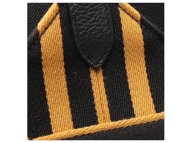 Hermès Borsa Tote Hermes Pure Sangle MM Marrone Nero - vista 7