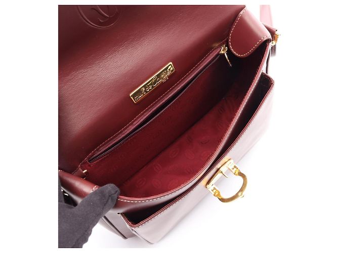 Borsa a Spalla Cartier Must Line Bordò - vista 3