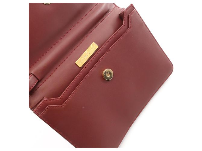Borsa a mano clutch Cartier Must Line Second Bag Bordò - vista 10