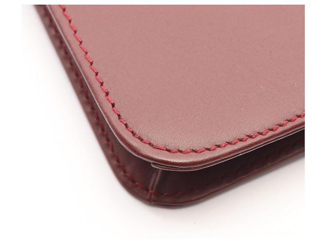 Borsa a mano clutch Cartier Must Line Second Bag Bordò - vista 7
