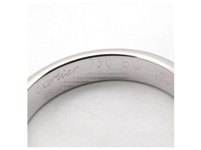 Cartier Mini Love Ring aus 18K Weißgold Silber - Ansicht 4