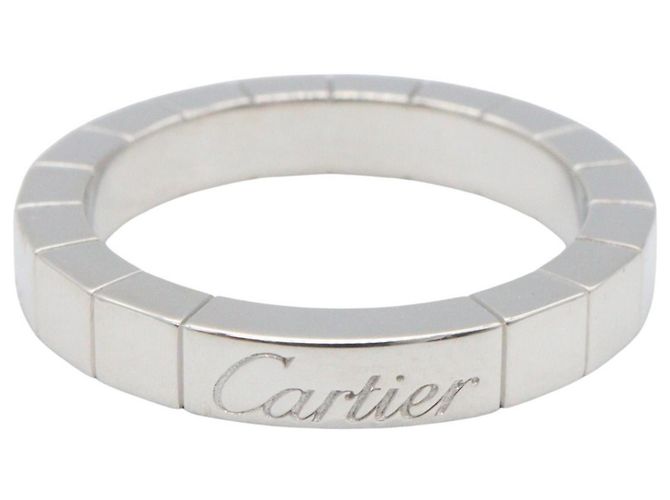 Anello Cartier Lanieres in oro bianco 18K Argento - vista 2