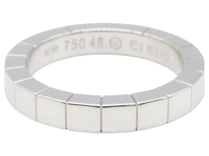 Anello Cartier Lanieres in oro bianco 18K Argento - vista 3