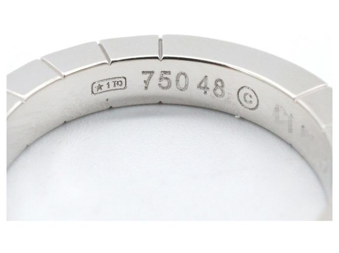Anello Cartier Lanieres in oro bianco 18K Argento - vista 4