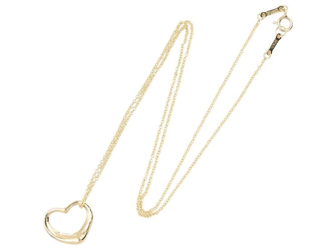 Collana Open Heart in oro giallo 18K di Tiffany & Co. D'oro - vista 2