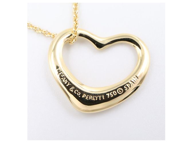 Collana Tiffany & Co. Open Heart D'oro - vista 3