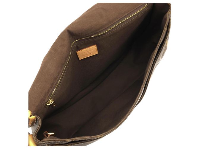 Borsa a tracolla Louis Vuitton Monogram Menilmontant MM M40473 Marrone - vista 8
