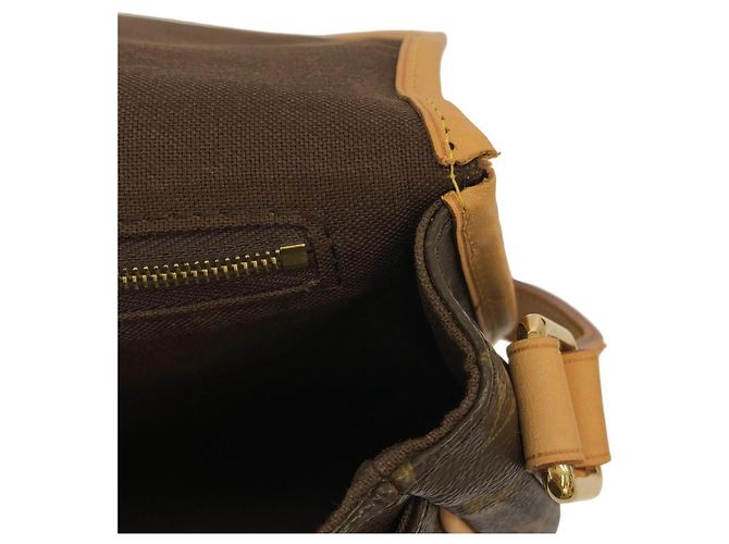 Borsa a tracolla Louis Vuitton Monogram Menilmontant MM M40473 Marrone - vista 9
