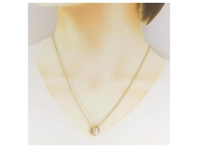 Collana Trinity Cartier D'oro - vista 5