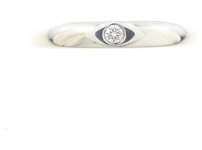 Tiffany & Co Tiffany Silberne 925 Bandring mit Diamant - Ansicht 2