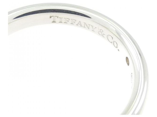 Tiffany & Co Tiffany Silberne 925 Bandring mit Diamant - Ansicht 4