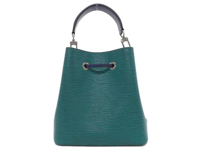Néonoé Borsa a Spalla Louis Vuitton Epi Neo Noe BB Verde Verde chiaro Blu scuro - vista 2
