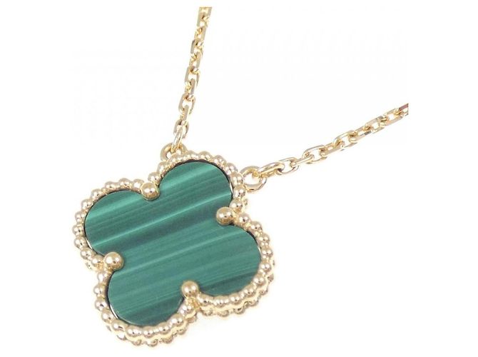Vintage Alhambra Halskette Van Cleef & Arpels Golden - Ansicht 3