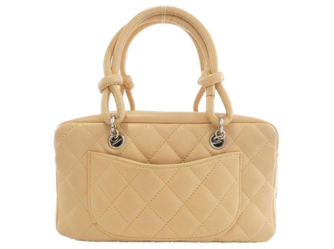 Borsa Chanel Cambon Line 29792 Beige - vista 2