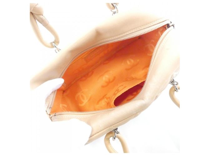 Borsa Chanel Cambon Line 29792 Beige - vista 9