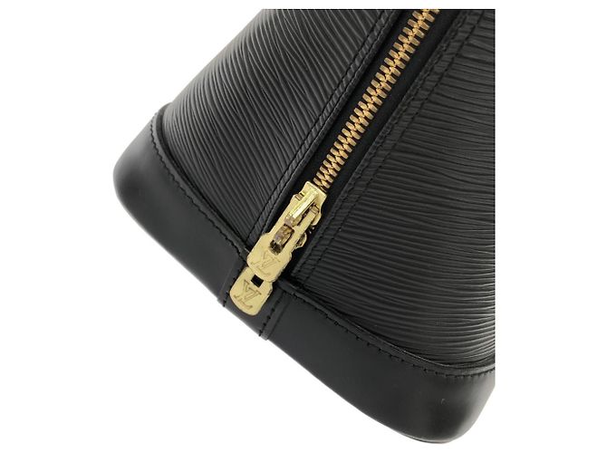 Borsa Louis Vuitton Epi Alma PM Nero - vista 3