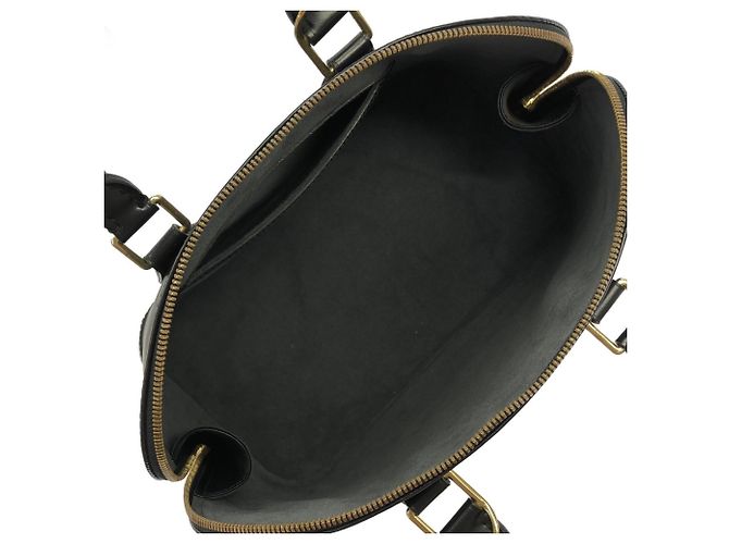 Borsa Louis Vuitton Epi Alma PM Nero - vista 6