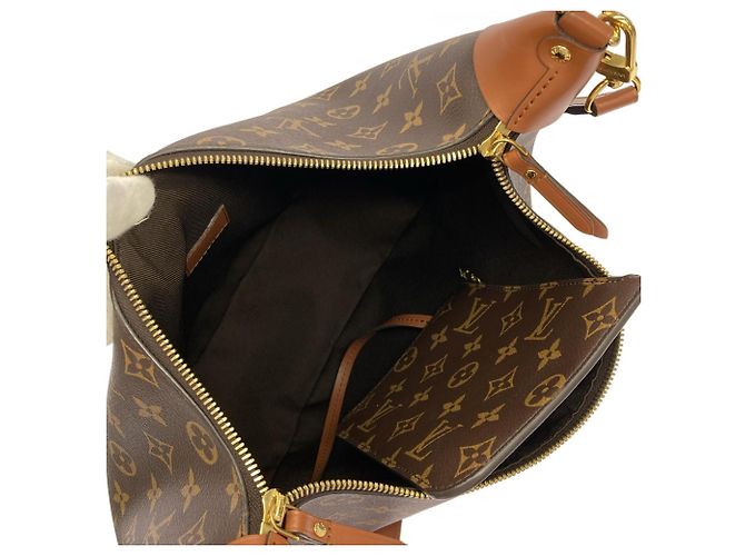 Louis Vuitton Monogram Reverse Loop Hobo Schultertasche Braun - Ansicht 10