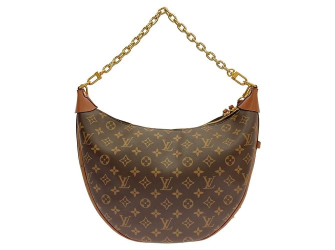 Louis Vuitton Monogram Reverse Loop Hobo Schultertasche Braun - Ansicht 2