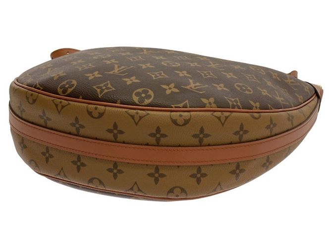 Louis Vuitton Monogram Reverse Loop Hobo Schultertasche Braun - Ansicht 4