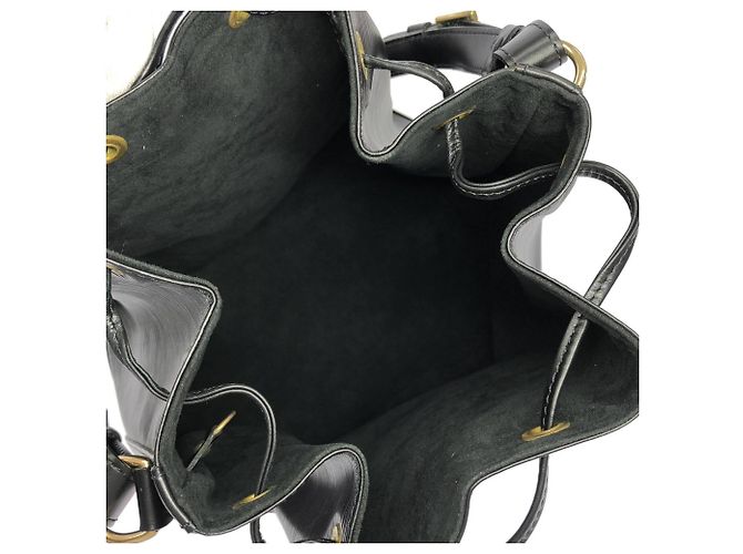 Borsa a Spalla Louis Vuitton Epi Noe Nero - vista 10