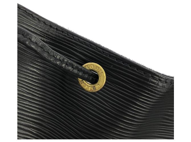 Borsa a Spalla Louis Vuitton Epi Noe Nero - vista 5