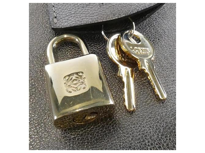 Borsa Loewe Amazona Marrone Bronzo - vista 4