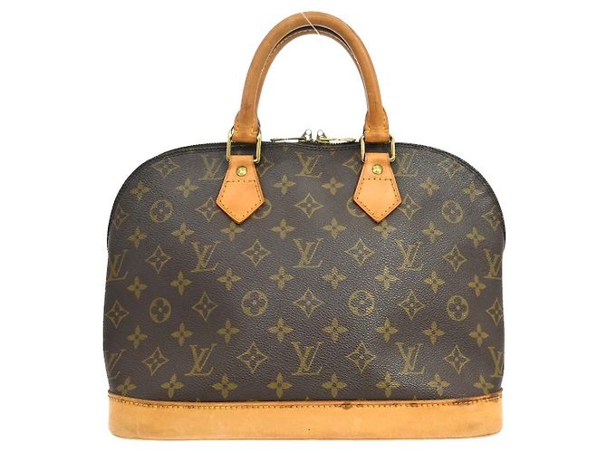 Louis Vuitton Alma Monogram Canvas PM Marrone - vista 2