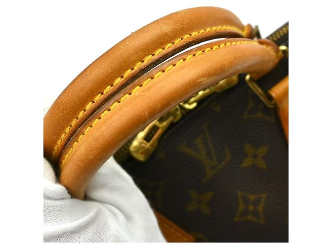 Louis Vuitton Alma Monogram Canvas PM Marrone - vista 6