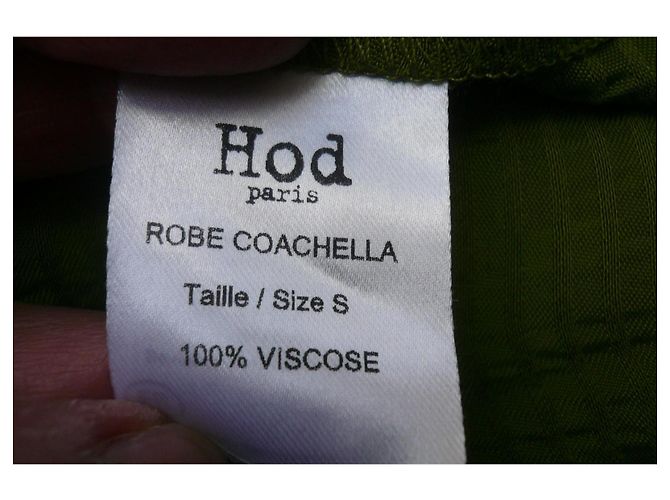 HOD Coachella Langes Viskosekleid - Grün - Ansicht 7