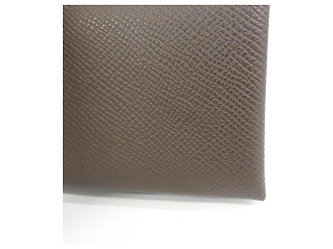 Hermès Tarjetero Calvi Hermes Castaño - vista 2