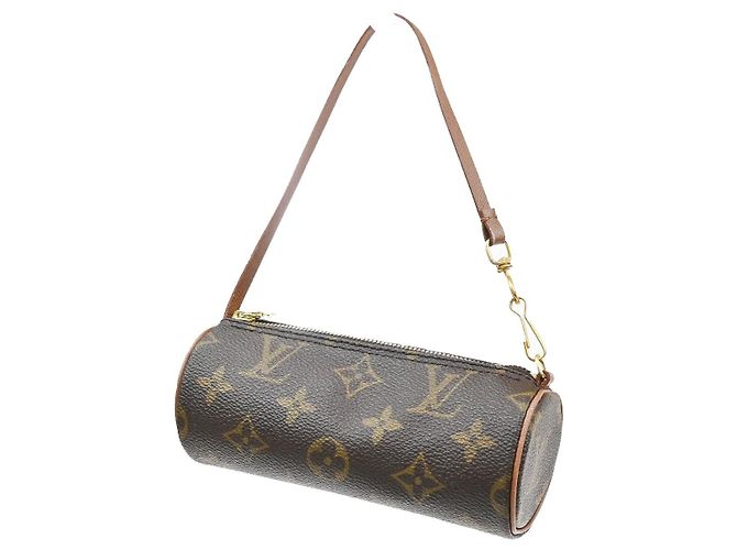 Louis Vuitton Papillon Pochette Monogram Canvas Mini Marrone - vista 2