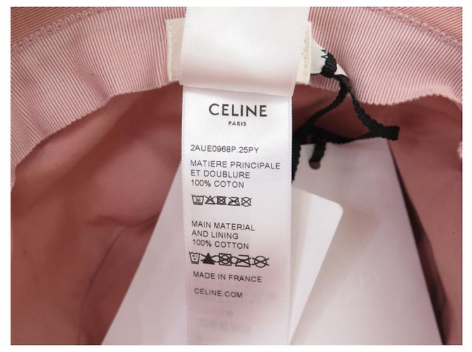 Céline CAPELLINO CELINE BOB TRIOMPHE 2AUE0968P.25PY M 50 GABARDINE DI COTONE ROSA - vista 10