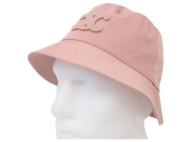 Céline CAPELLINO CELINE BOB TRIOMPHE 2AUE0968P.25PY M 50 GABARDINE DI COTONE ROSA - vista 2