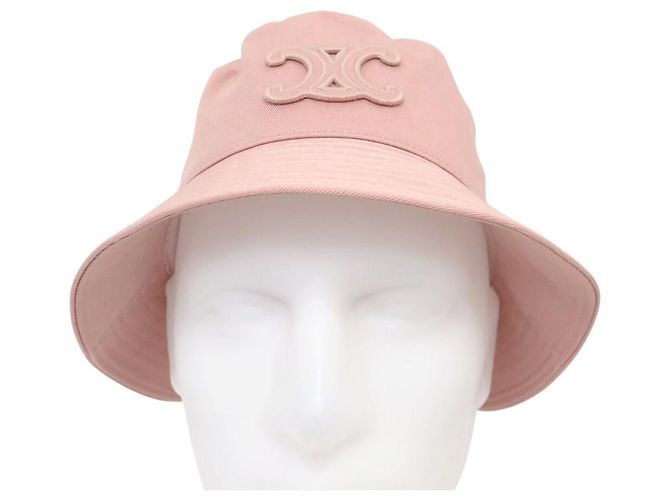 Céline CAPELLINO CELINE BOB TRIOMPHE 2AUE0968P.25PY M 50 GABARDINE DI COTONE ROSA - vista 3