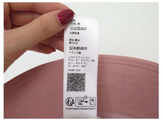 Céline CAPELLINO CELINE BOB TRIOMPHE 2AUE0968P.25PY M 50 GABARDINE DI COTONE ROSA - vista 9