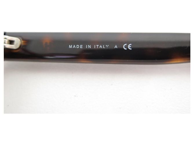 NUEVAS GAFAS DE SOL CHANEL CAT EYE PERLAS 6040-H MARRÓN Castaño - vista 7
