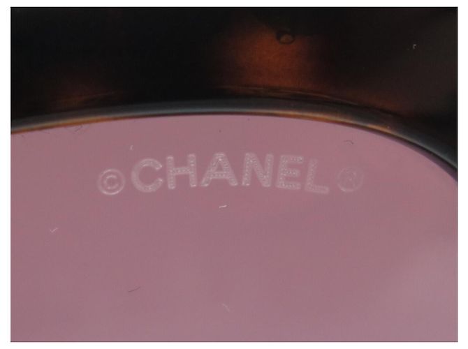 NUEVAS GAFAS DE SOL CHANEL CAT EYE PERLAS 6040-H MARRÓN Castaño - vista 9