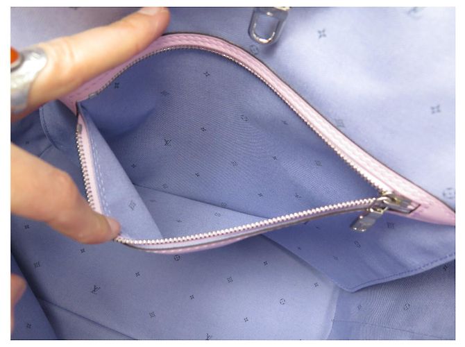 NUOVA BORSA LOUIS VUITTON NEVERFULL MM IN TELA ESCALE PASTEL M45270 Multicolore - vista 11