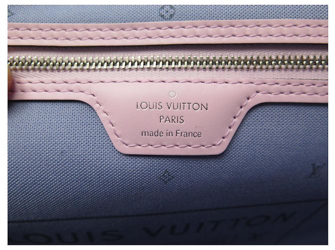 NUOVA BORSA LOUIS VUITTON NEVERFULL MM IN TELA ESCALE PASTEL M45270 Multicolore - vista 9