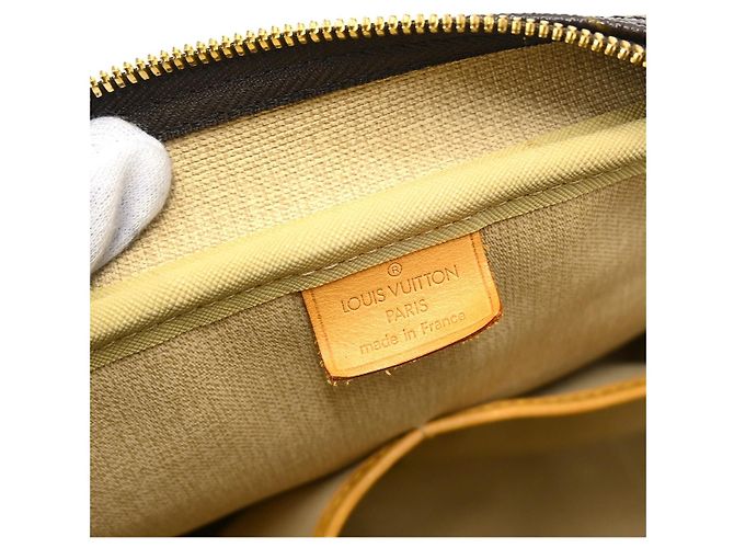 Louis Vuitton Deauville Monogram Canvas 34 Marrone - vista 4