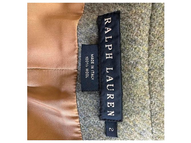 Ralph Lauren Elbow Patch Balzer with Pockets in Olive Wool Green Olive green - view 4
