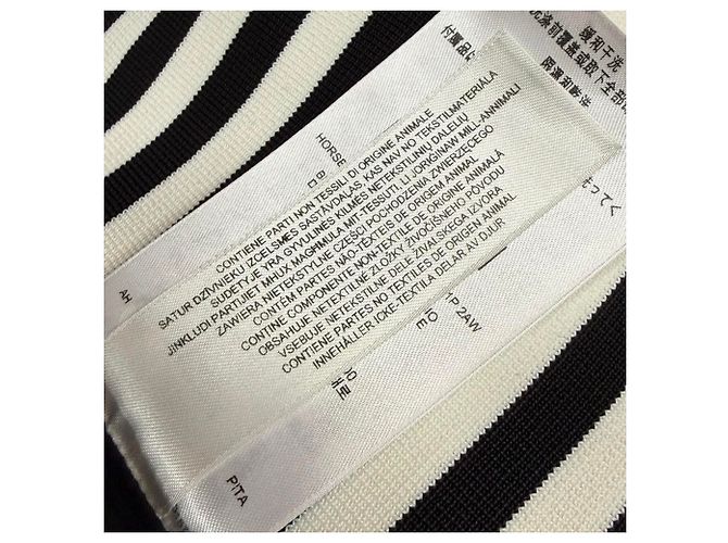 Burberry Stripe & Check Corset Blazer in Multicolor Polyester Multiple colors - view 11