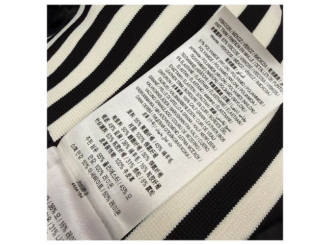 Burberry Stripe & Check Corset Blazer in Multicolor Polyester Multiple colors - view 5