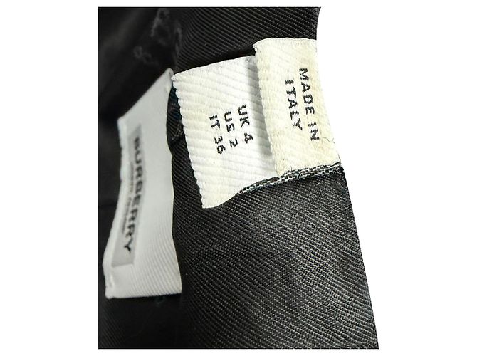 Burberry Stripe & Check Corset Blazer in Multicolor Polyester Multiple colors - view 9