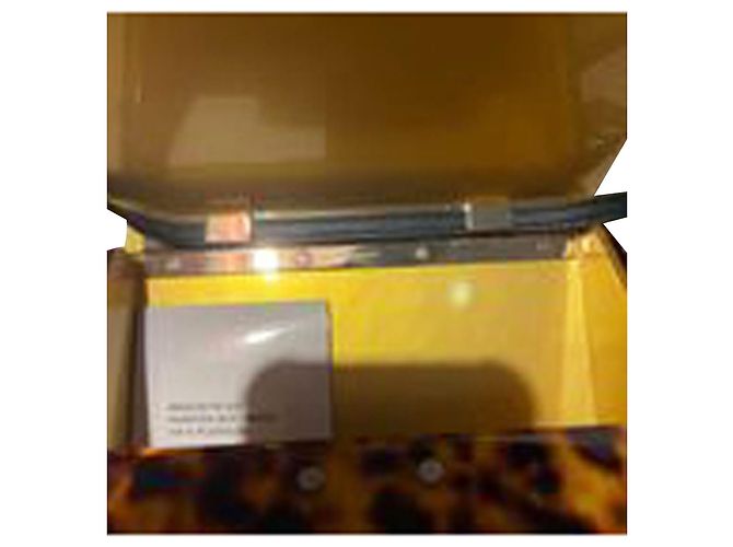 Mini borsa Pandora di Givenchy in plexiglass con stampa animalier Stampa python - vista 14