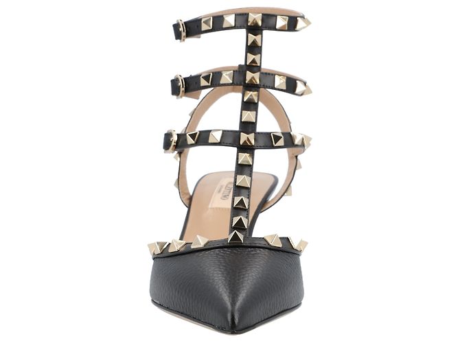 Valentino Garavani Décolleté Valentino "Rockstud" Nero - vista 5