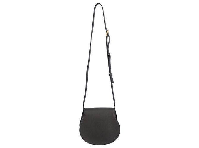 Chloé Marcie Small Saddle Bag Schwarz - Ansicht 5