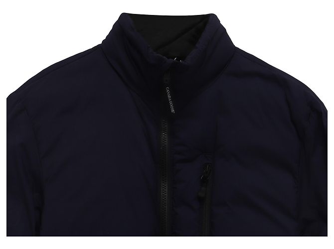 Giacca Lodge Canada Goose in poliammide blu navy - vista 2
